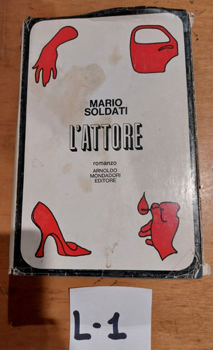 Libro romanzo attore mario - romanzo, l'attore