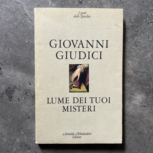 Giovanni giudici lume - giovanni, tuoi