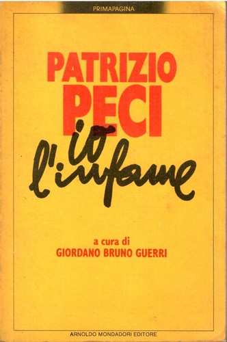 Infame patrizio peci - l'infame,