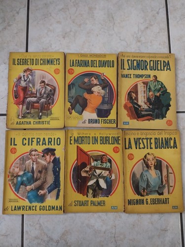 Lotto gialli mondadori in - gialli,