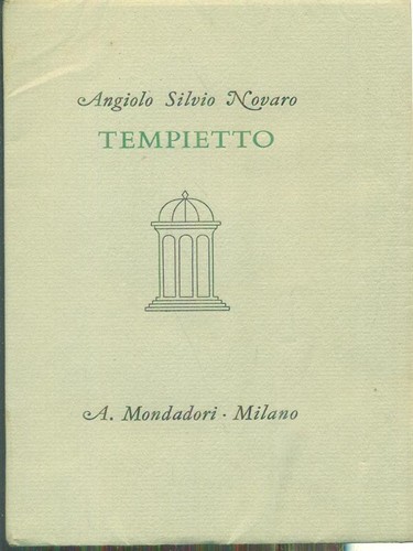 Tempietto prima edizione - tempietto,